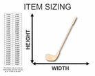 Unfinished Wooden Golf Club Shape - Sporting - Craft - up to 24" DIY-24 Hour Crafts
