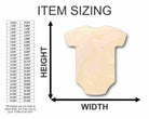 Unfinished Wooden Onesie Shape - Baby - Craft - up to 24" DIY-24 Hour Crafts