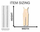 Unfinished Wooden Overalls Shape - Farm - Craft - up to 24" DIY-24 Hour Crafts