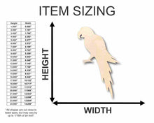 Load image into Gallery viewer, Unfinished Wooden Parrot Shape - Animal - Wildlife - Pet - Craft - up to 24&quot; DIY-24 Hour Crafts
