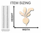 Unfinished Wooden Radish Shape - Farm - Garden Marker - Food - Craft - up to 24" DIY-24 Hour Crafts