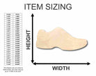 Unfinished Wooden Running Shoe Shape - Marathon - Track - Cross Country - Sports - up to 24" DIY-24 Hour Crafts