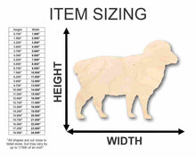 Load image into Gallery viewer, Unfinished Wooden Sheep Shape - Farm Animal - Craft - up to 24&quot; DIY-24 Hour Crafts
