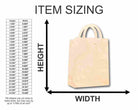 Unfinished Wooden Shopping Bag Shape - Craft - up to 24" DIY-24 Hour Crafts