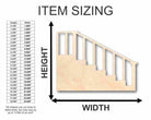 Unfinished Wooden Stairs Shape - Craft - up to 24" DIY-24 Hour Crafts