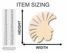 Unfinished Wooden Trojan Helmet Shape - Greek Troy History - Craft - up to 24" DIY-24 Hour Crafts