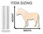 Unfinished Wooden Zebra Shape - Africa - Animal - Wildlife - Craft - up to 24" DIY-24 Hour Crafts