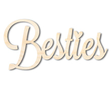 Load image into Gallery viewer, Unfinished Wood Besties Shape - Word Craft - up to 36&quot;
