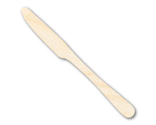 Load image into Gallery viewer, Unfinished Wood Butter Knife Shape - Kitchen Craft - up to 36&quot; DIY
