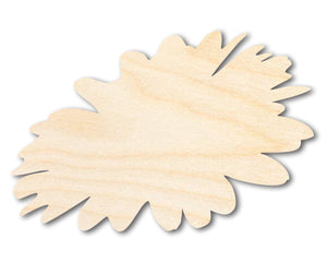 Unfinished Wood Dandelion Shape - Flower Craft - up to 36" DIY