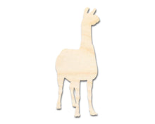 Load image into Gallery viewer, Unfinished Wood Alpaca Shape - Craft - up to 36&quot; DIY
