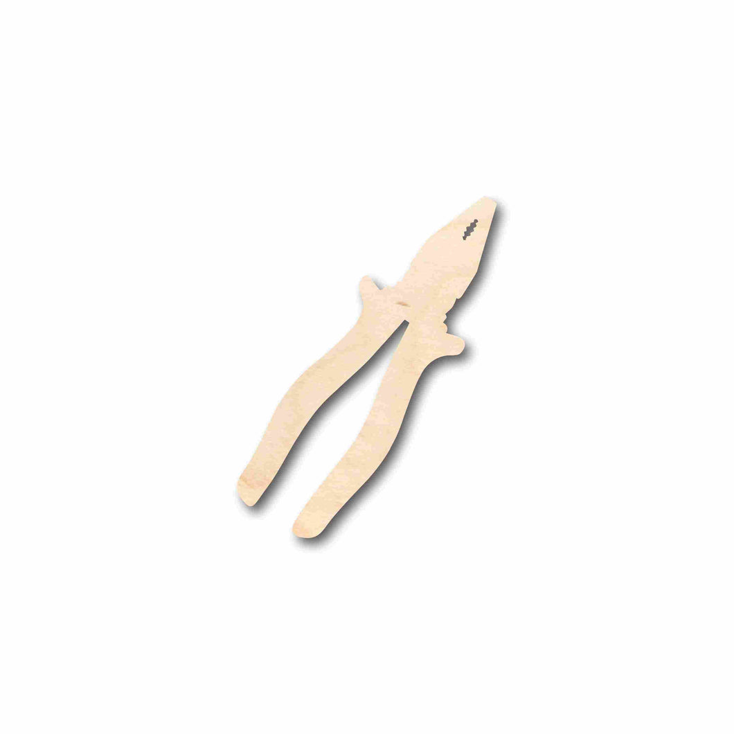 Unfinished Wood Plier Silhouette - Craft- up to 24