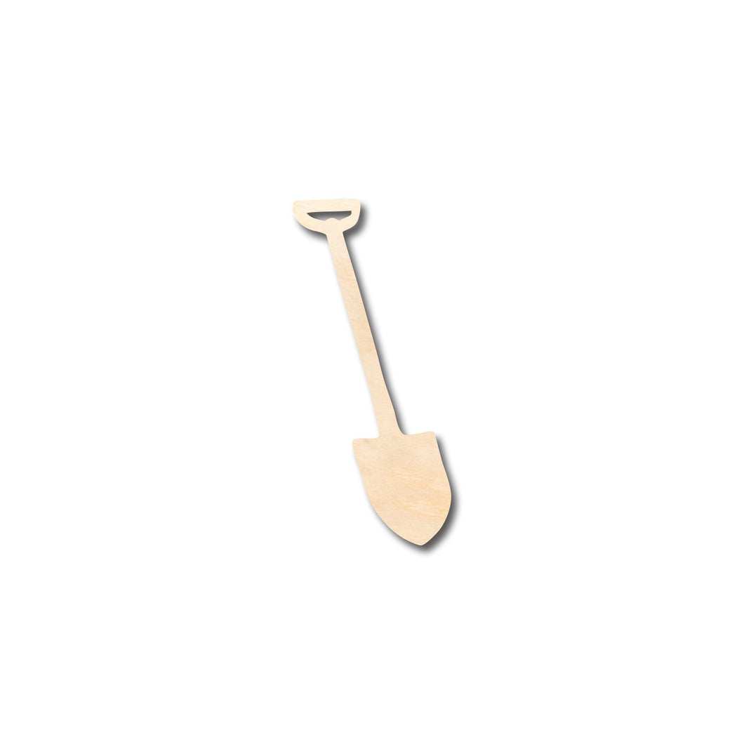 Unfinished Wood Shovel Silhouette - Craft- up to 24