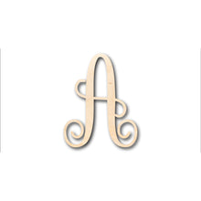 Load image into Gallery viewer, Unfinished Wood Monogram A Shape - Craft - up to 36&quot; DIY
