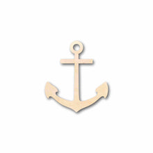 Load image into Gallery viewer, Unfinished Wood Anchor Silhouette - Craft- up to 24&quot; DIY
