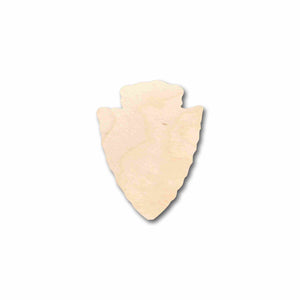 Unfinished Wood Arrow Head Silhouette - Craft- up to 24" DIY