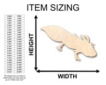 Load image into Gallery viewer, Unfinished Wood Axolotl Shape - Craft - up to 36&quot; DIY
