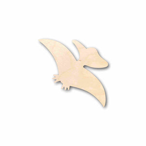 Unfinished Wood Baby Dinosaur Pterodactyl Silhouette - Craft- up to 24" DIY