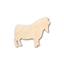 Load image into Gallery viewer, Unfinished Wood Bearded Pygmy Goat Shape - Craft - up to 46&quot; DIY
