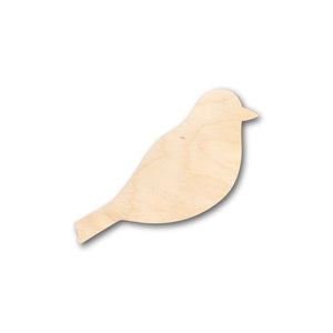 Unfinished Wood Perched Bird Shape - Craft - up to 46" DIY