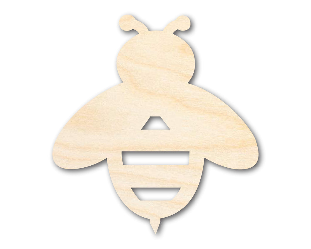 Unfinished Wood Bumble Bee Silhouette - Animal Craft - up to 36