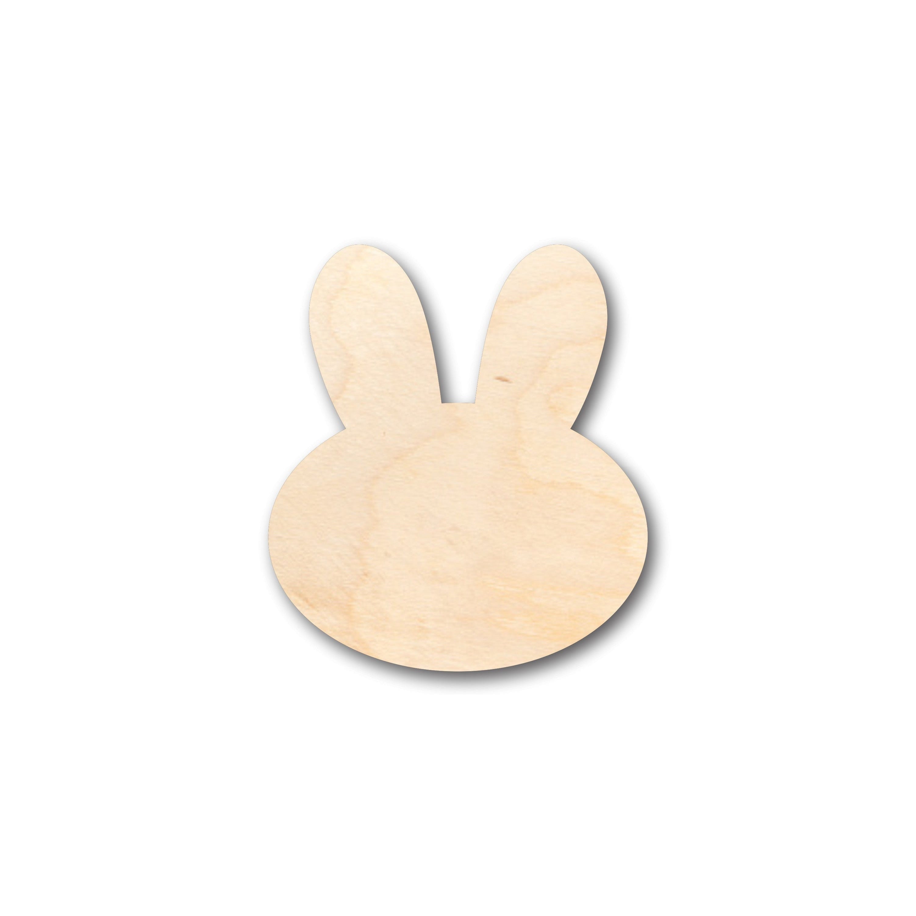 Unfinished Wood Cute Bunny Shape - Craft - up to 36