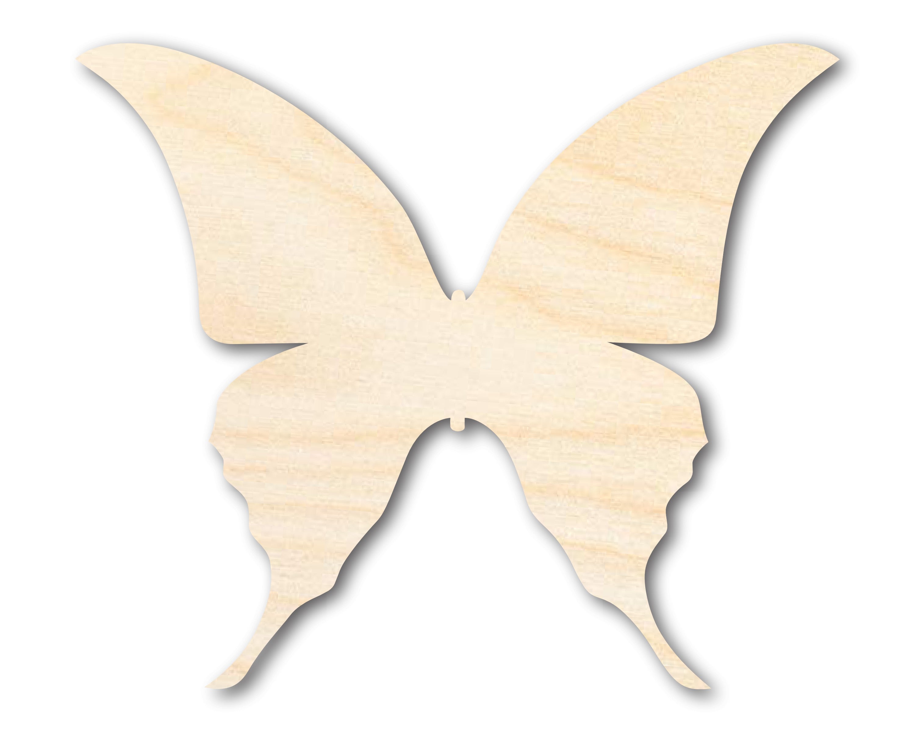 Unfinished Wood Butterfly Shape - Wildlife Craft - up to 36