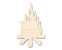 Load image into Gallery viewer, Unfinished Wood Bonfire Shape - Camping Craft - up to 36&quot; DIY

