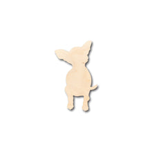 Load image into Gallery viewer, Unfinished Wood Chihuahua Shape - Craft - up to 36&quot; DIY
