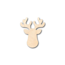 Load image into Gallery viewer, Unfinished Wood Cute Reindeer Shape - Christmas - Craft - up to 36&quot; DIY
