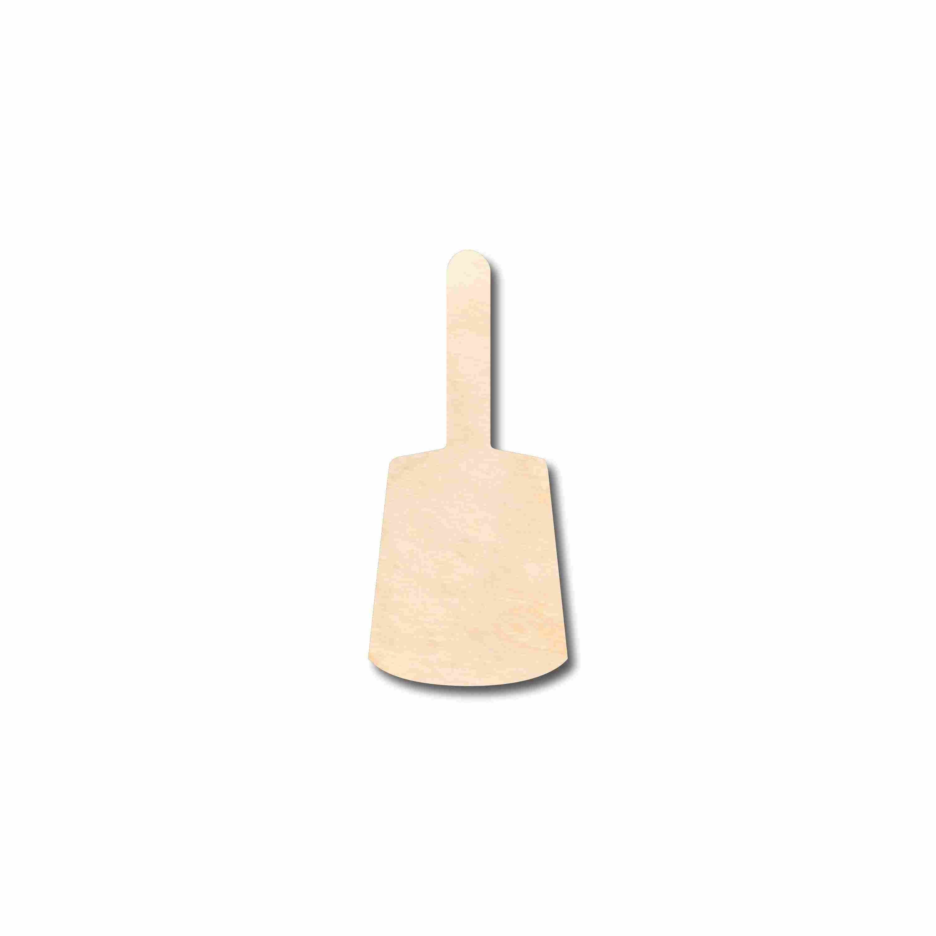 Unfinished Wood Cow Bell Silhouette - Craft- up to 24