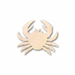 Unfinished Wood Crab Silhouette - Craft- up to 24" DIY