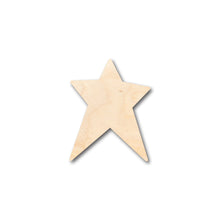 Load image into Gallery viewer, Unfinished Wood Unbalanced Star Shape - Craft - up to 36&quot; DIY
