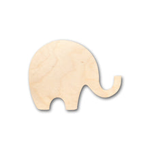 Load image into Gallery viewer, Unfinished Wood Simple Elephant Shape - Craft - up to 36&quot; DIY
