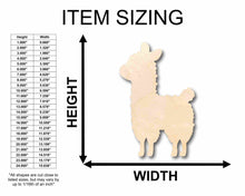 Load image into Gallery viewer, Unfinished Wood Cute Sheep Silhouette - Craft- up to 24&quot; DIY
