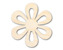 Load image into Gallery viewer, Unfinished Wood Daisy Shape - Flower Craft - up to 36&quot; DIY
