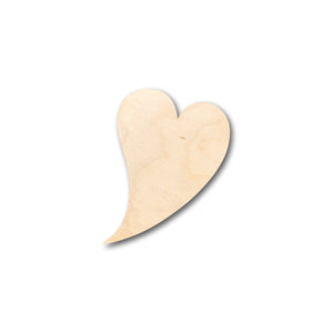 Unfinished Wood Flying Heart Shape - Craft - up to 36" DIY