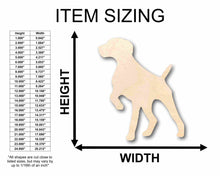 Load image into Gallery viewer, Unfinished Wood German Shorthaired Pointer Dog Silhouette - Craft- up to 24&quot; DIY

