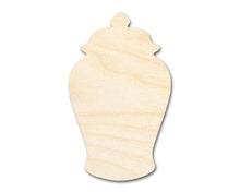 Load image into Gallery viewer, Unfinished Wood Ginger Jar Silhouette - Craft - up to 36&quot; DIY
