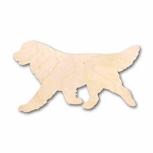 Load image into Gallery viewer, Unfinished Wood Golden Retriever Dog Silhouette - Craft- up to 24&quot; DIY
