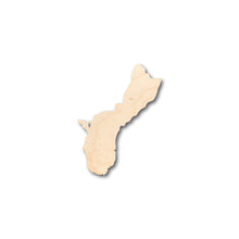 Load image into Gallery viewer, Unfinished Wood Guam Island Territory Shape - Craft - up to 36&quot; DIY
