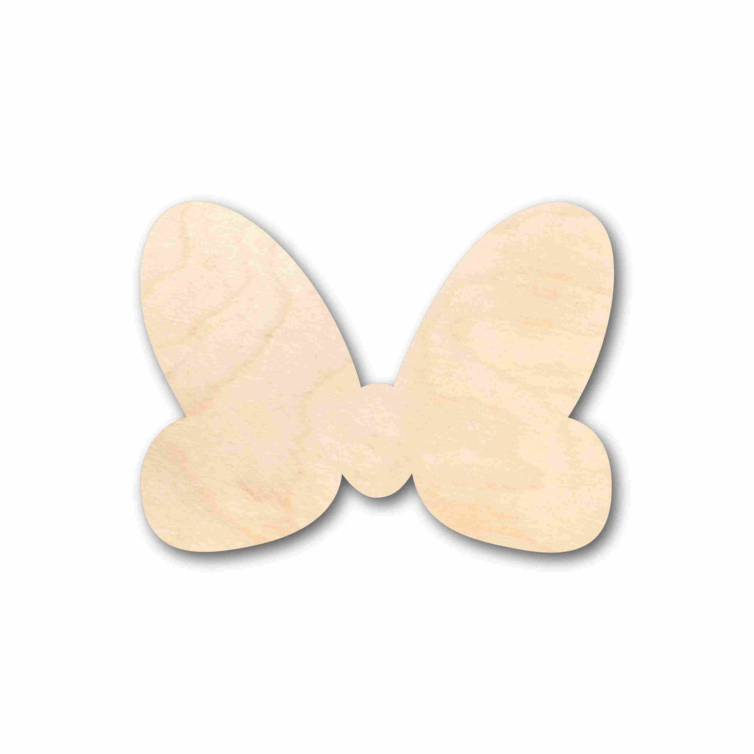 Unfinished Wood Hair Bow Silhouette - Craft- up to 24