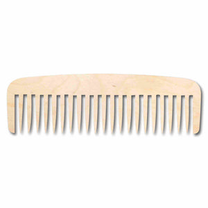 Unfinished Wood Hair Comb Silhouette - Craft- up to 24" DIY