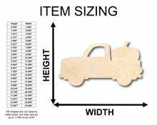 Load image into Gallery viewer, Unfinished Wood Halloween Tree Car Truck Silhouette - Craft- up to 24&quot; DIY

