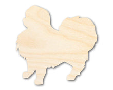 Load image into Gallery viewer, Unfinished Wood Japanese Chin Shape - Pet Craft - up to 36&quot;
