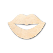 Load image into Gallery viewer, Unfinished Wood Lips Shape - Craft - up to 36&quot; DIY
