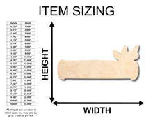 Load image into Gallery viewer, Unfinished Wood Log Sign Shape - Craft - up to 36&quot; DIY
