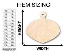 Load image into Gallery viewer, Unfinished Wood Ornament Christmas Tree Shape - Craft - up to 36&quot; DIY
