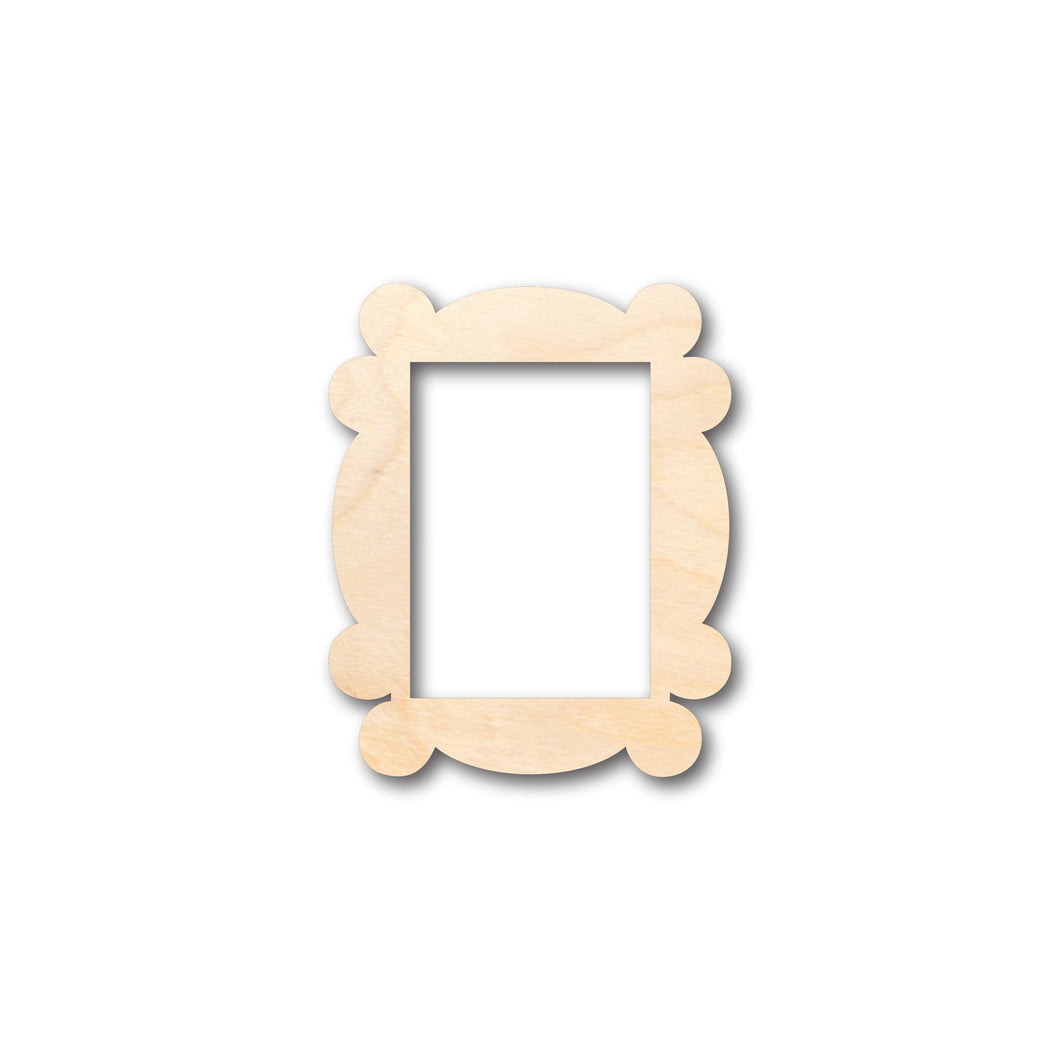 Unfinished Wood Picture Frame Shape - Craft - up to 36