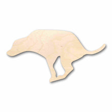 Load image into Gallery viewer, Unfinished Wood Pooping Dog Silhouette - Craft- up to 24&quot; DIY
